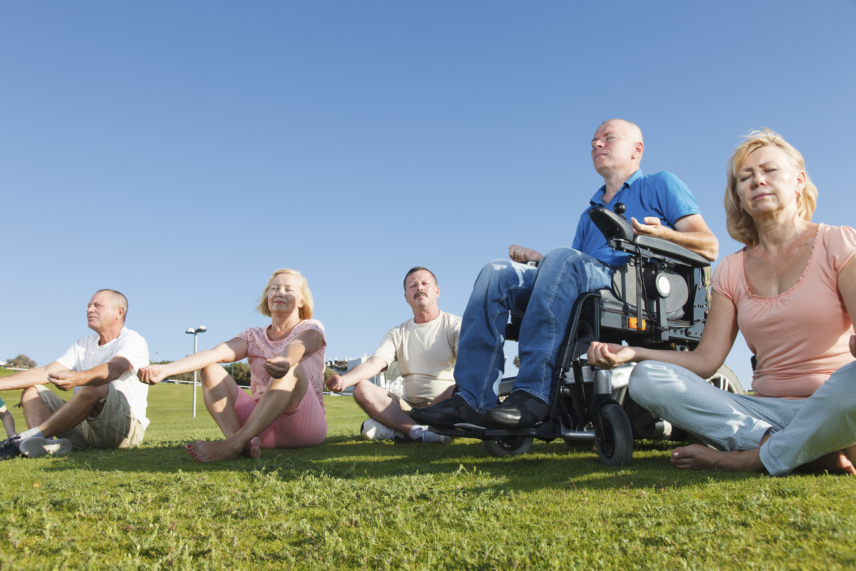 Wheelchair yoga: feeling fit and staying serene