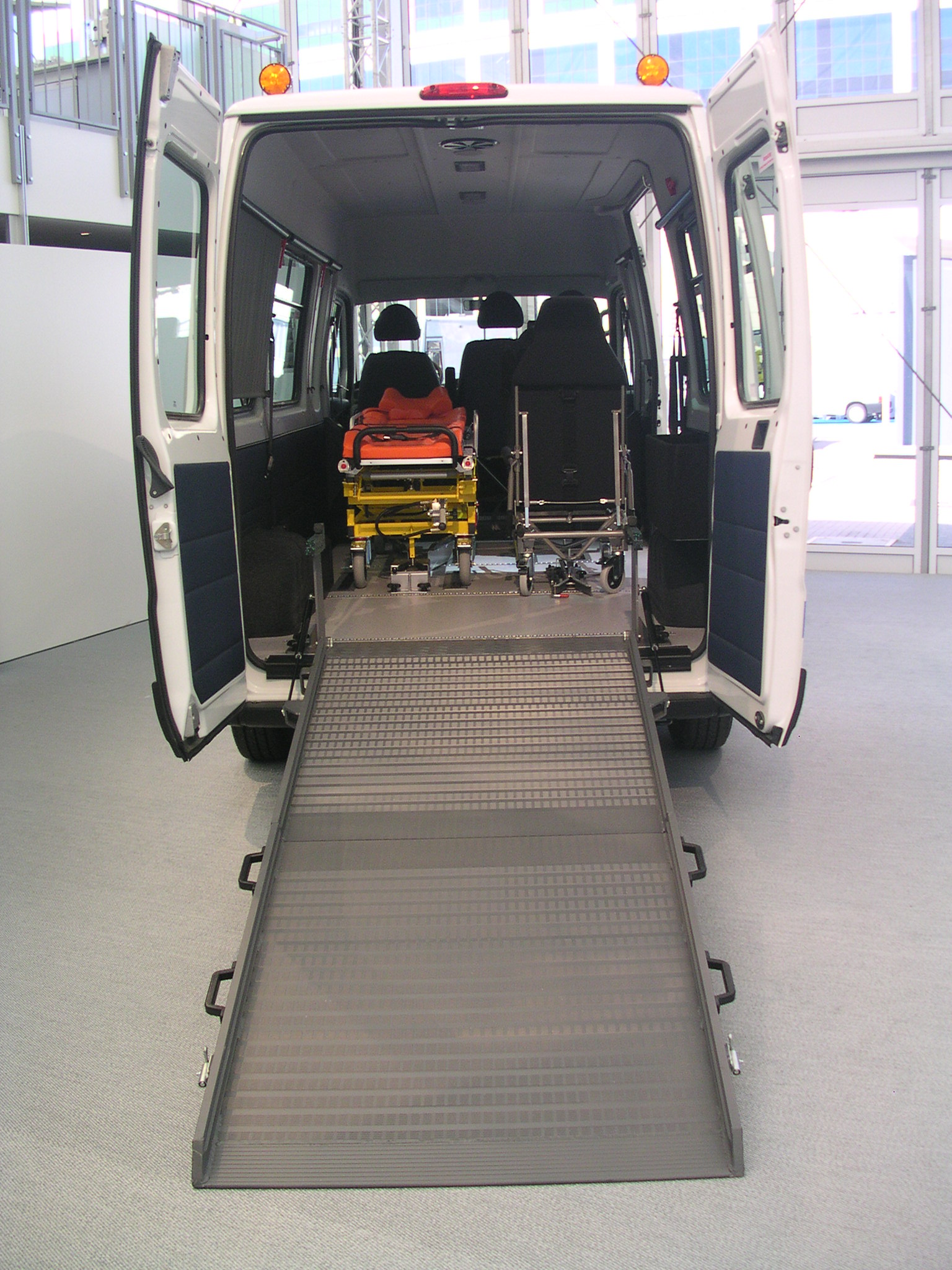 A wheelchair friendly-car