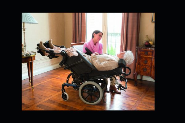 The application of power tilt, recline and power elevating legs and how they assist with pressure, positioning and function