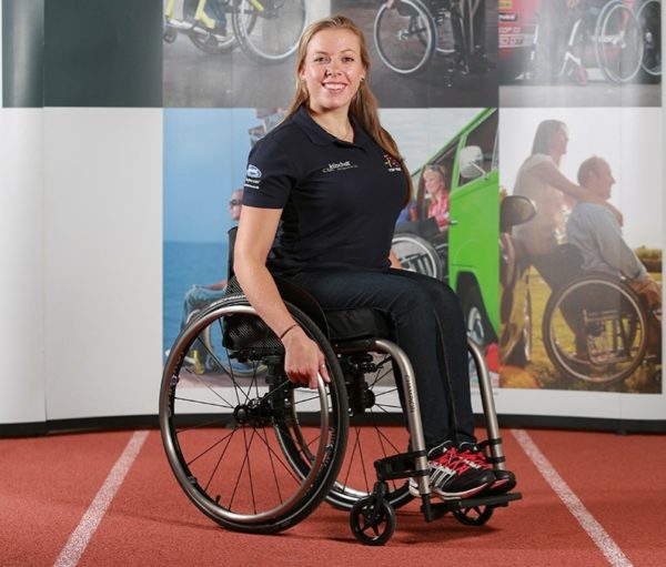 Champion wheelchair racer: Hannah Cockroft